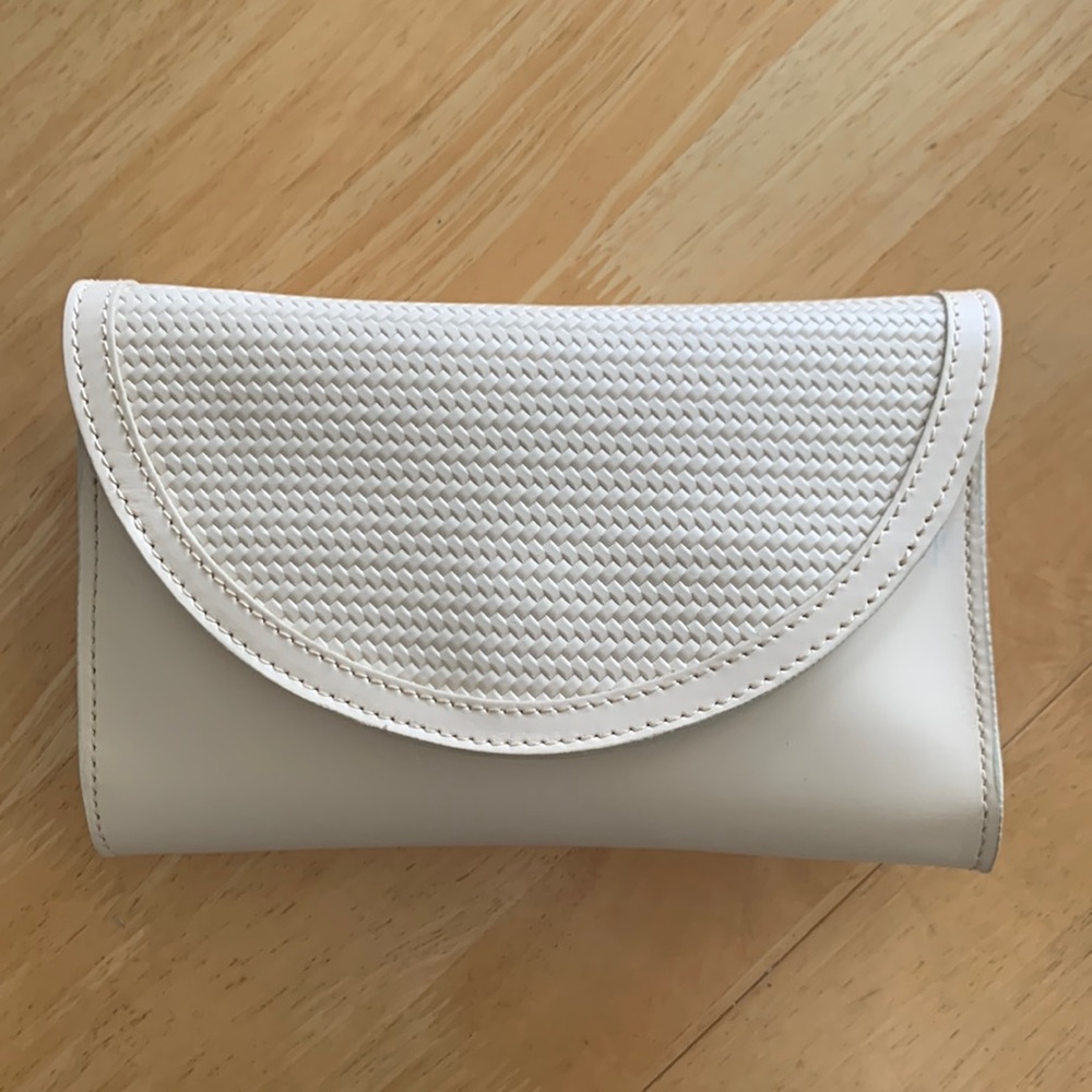Nisolo Cleo Crossbody Bag - woven bone